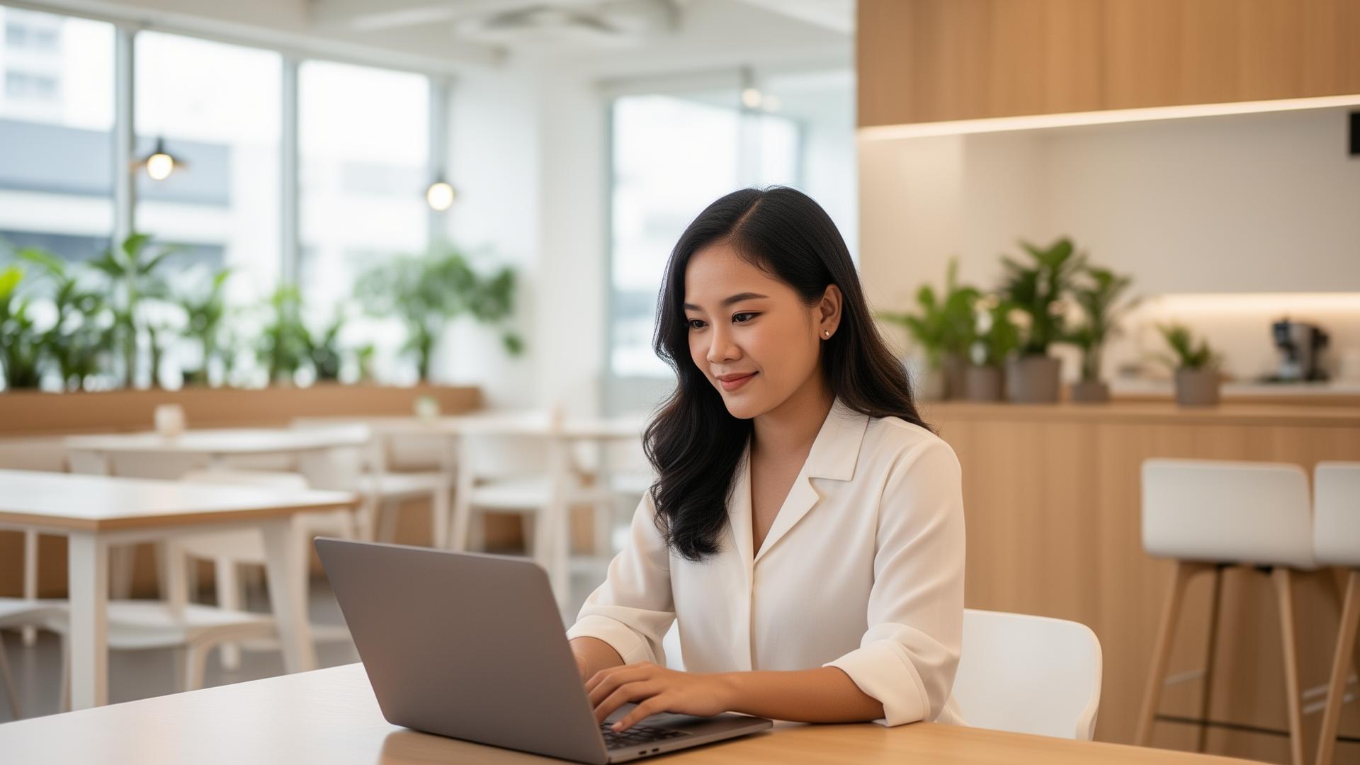 Asian woman entrepreneur representing Stackmerce